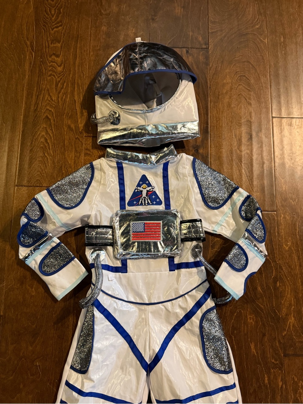 TeeTot Kids Astronaut Costume Sz 5/6 - Picture 3 of 6